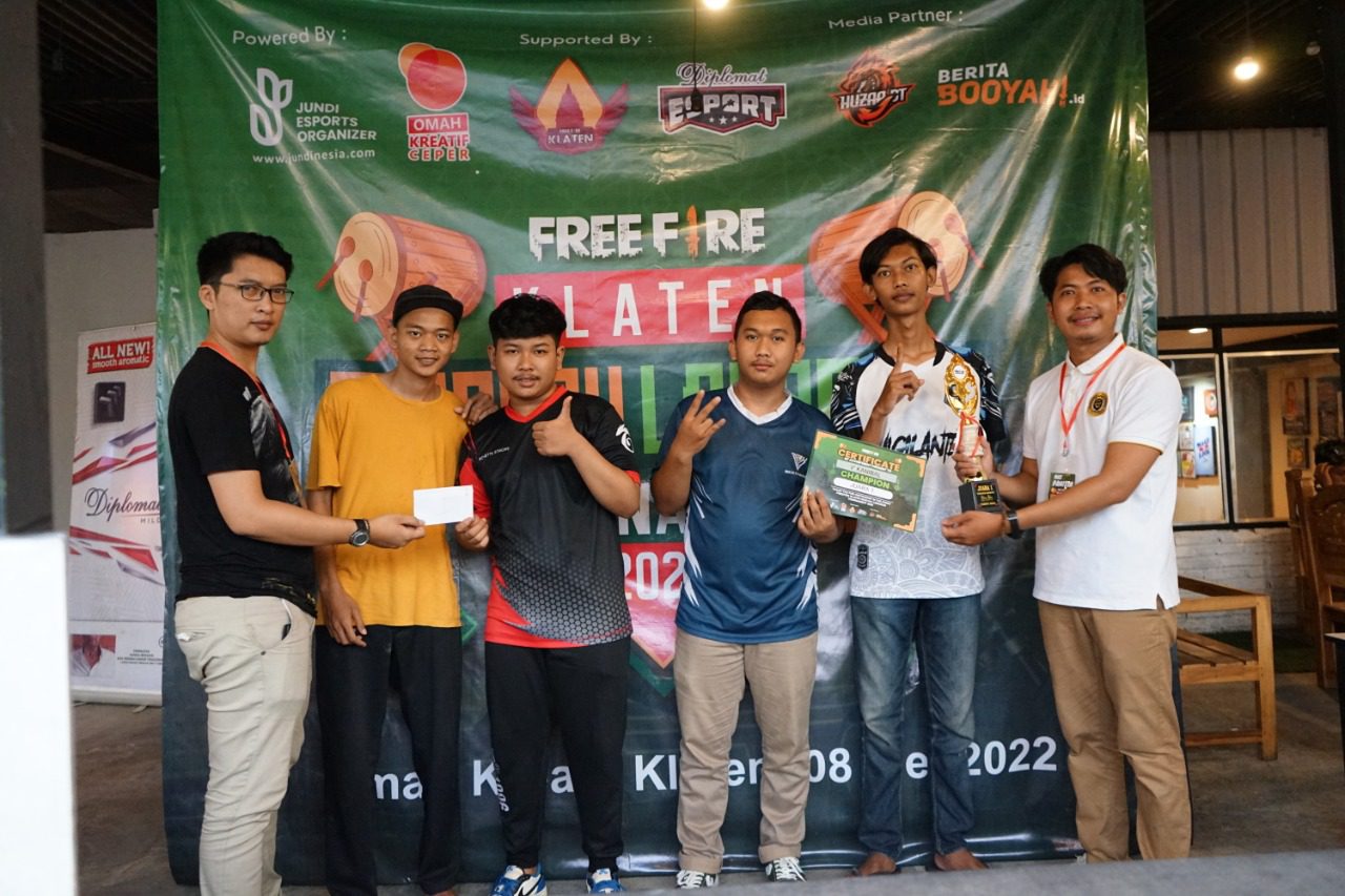 Foto: Klaten Esports menggelar event mini turnamen dengan mengangkat tema "FreeFire Klaten Booyah Lebaran Tournament 2022/Mas Andre Hariyanto/AR CoGan