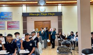 Foto 2 - Mahasiswa KKN-R Universitas Diponegoro bangun gerakan pencegahan pernikahan dini dan stunting di Desa Mojo. (Dok. Istimewa)